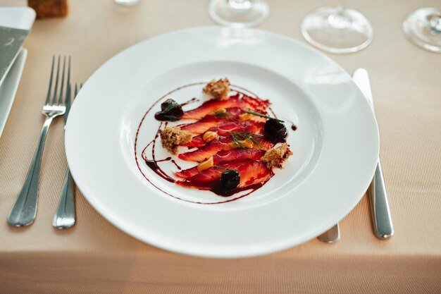 Тарелка фирменного блюда